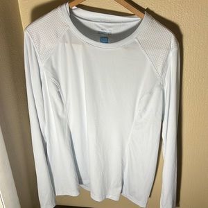 Columbia Mens LS Freezer Coil Shirt Color White Size XL